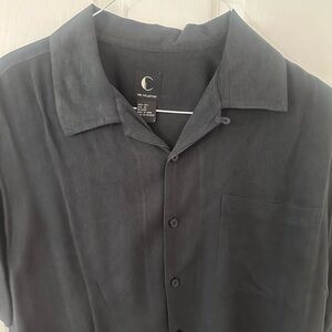 The Collection, Men's Charcoal Button Down Shirt,
